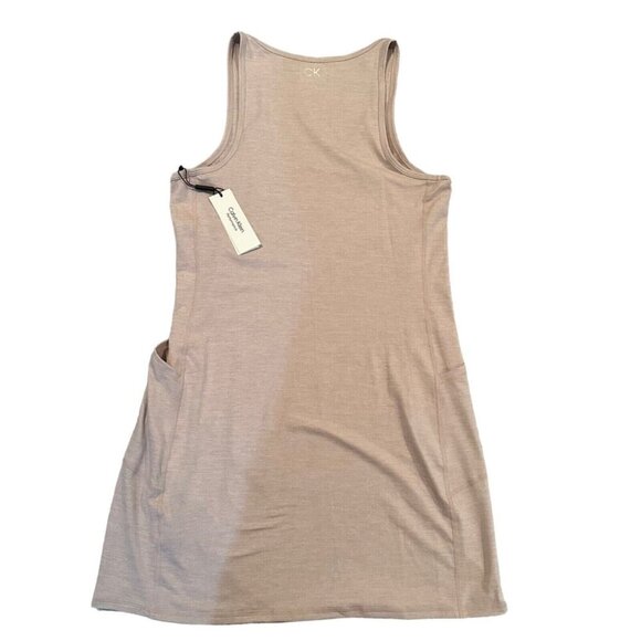 Calvin Klein Size S Secret Mauve Pink Performance Side-Pocket Exercise Dress NWT - Picture 10 of 12